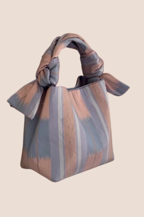 CARMELOS: Bolso Blue Silk