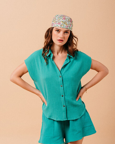 NEW GRACE & MILA: CAMISA METISSE VERT - metisse_vert_mini_vert-1312.jpg