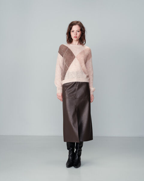 GRACE & MILA: SUÉTER NANSE  - pull-beige-nanse.jpeg