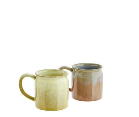 Madam Stoltz:  Taza de gres con asa multicolor - yt22c434-bny_i2230.jpg